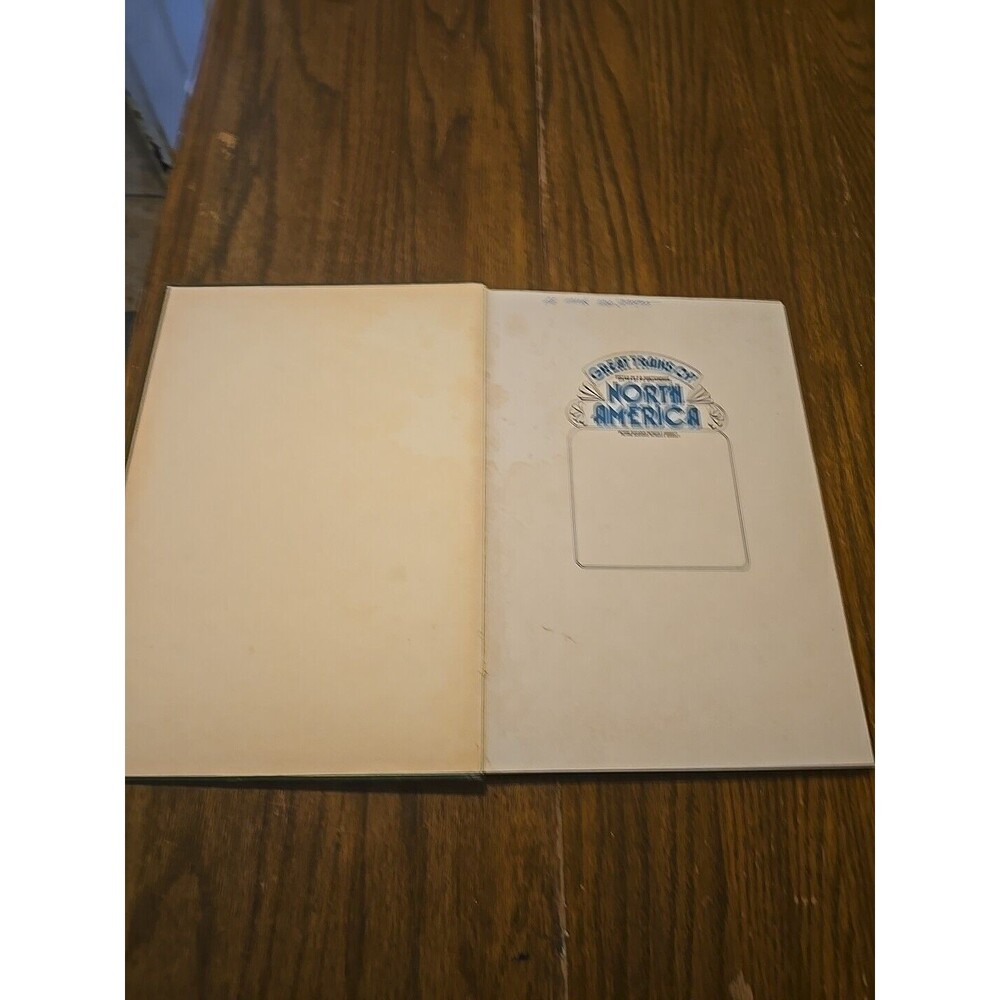 Great Trains Of North America - Vintage-by P.B. Whitehouse ©1974 HC Book